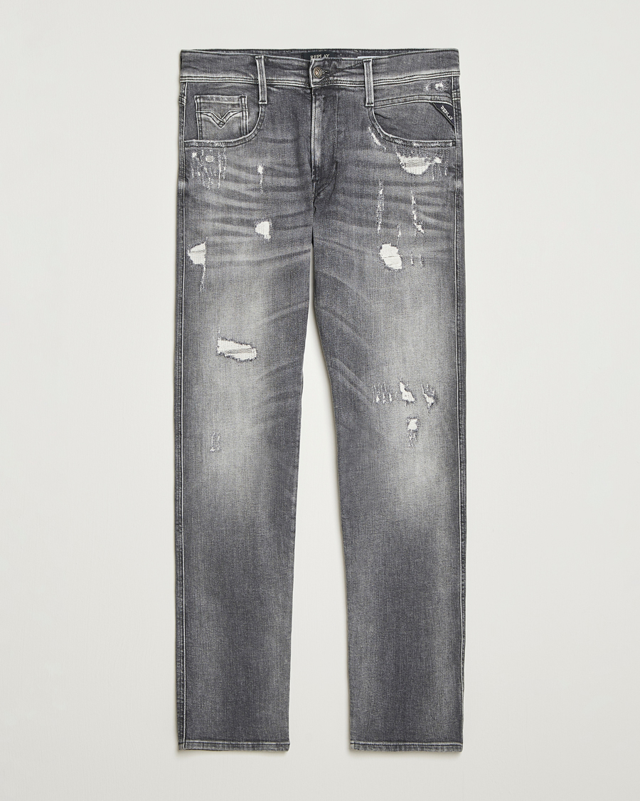 Mies | Farkut | Replay | Anbass 10 Years Wash Jeans Dark Grey