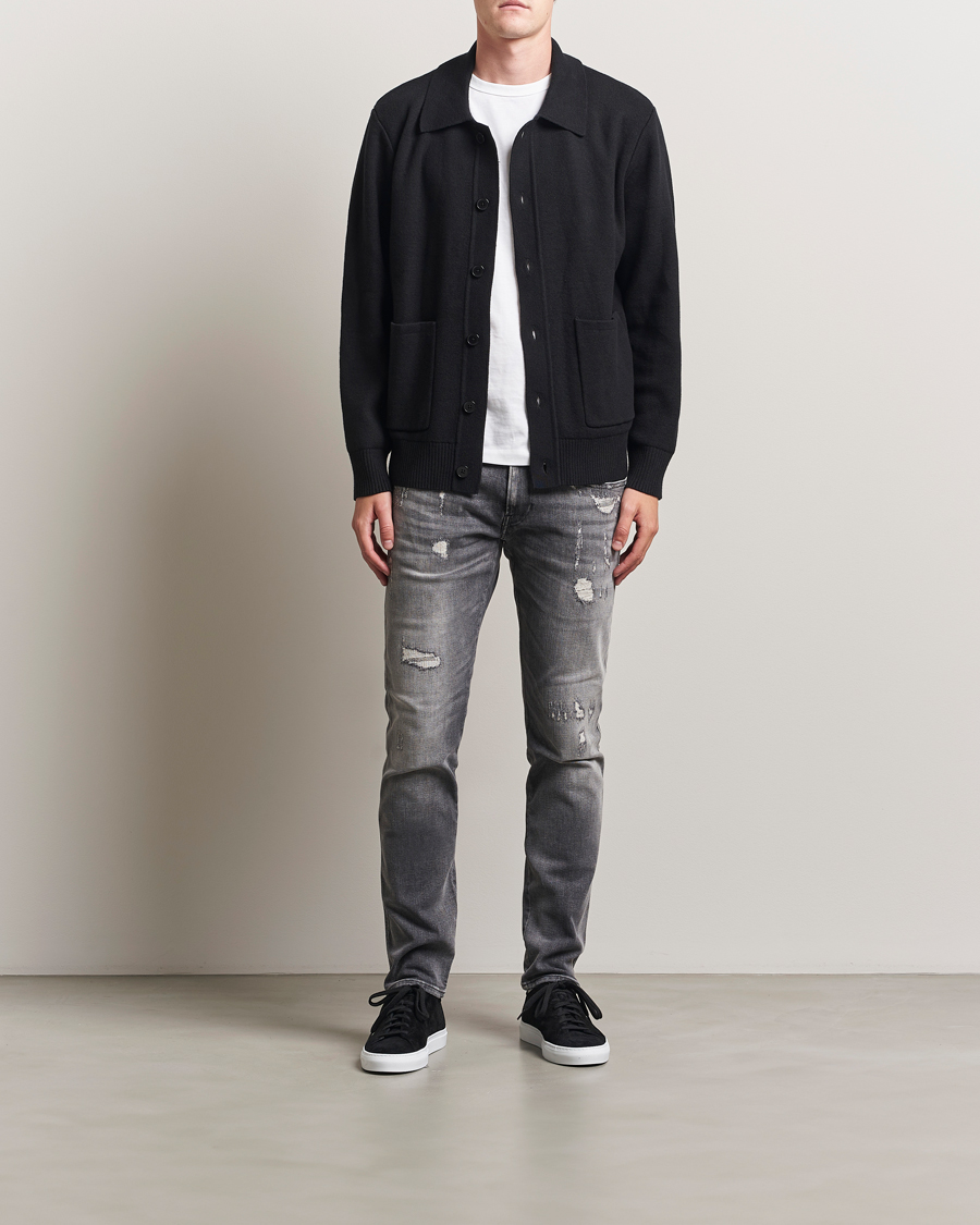 Mies | Farkut | Replay | Anbass 10 Years Wash Jeans Dark Grey