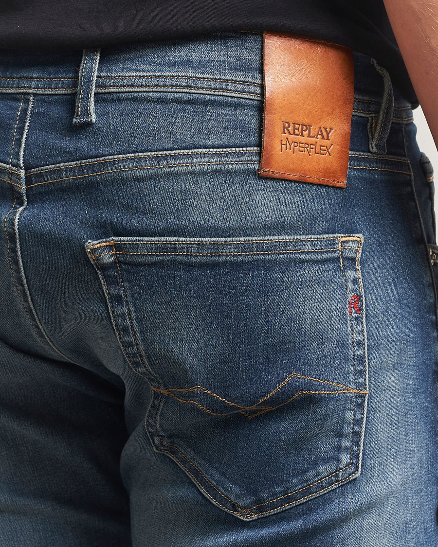 Mies | Farkut | Replay | Grover Hyperflex Dust Jeans Medium Blue