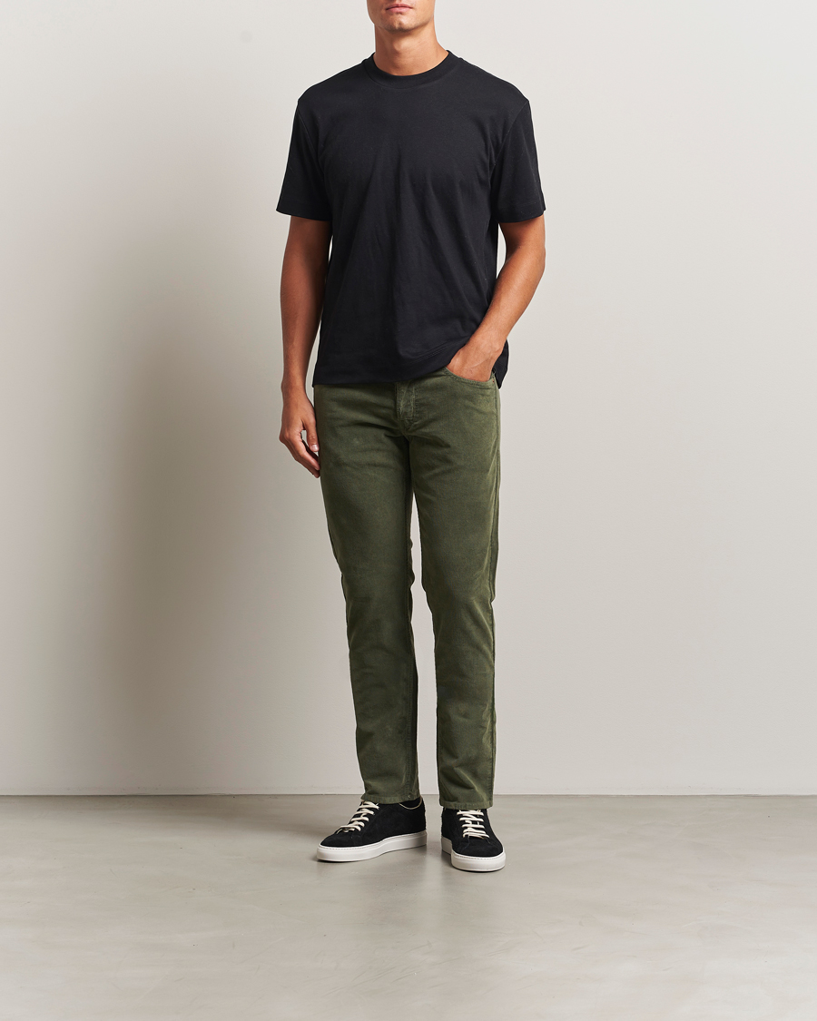 Mies | Housut | Replay | Grover Corduroy 5-Pocket Pants Dark Green