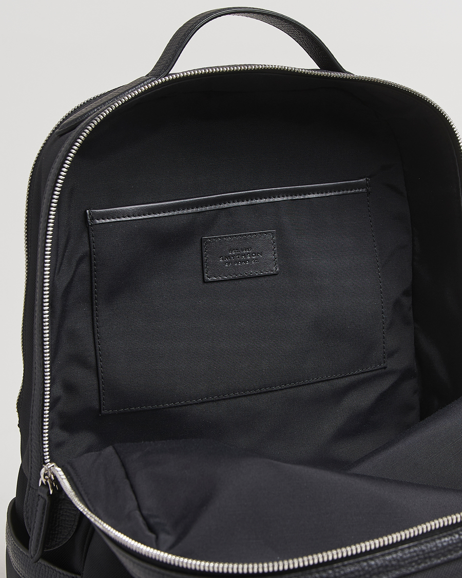 Mies | Laukut | Smythson | Canvas Norton Backpack Black