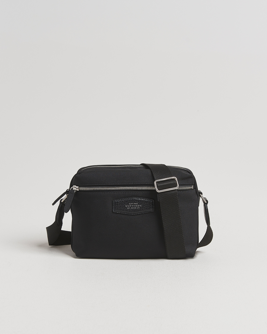 Mies | Laukut | Smythson | Canvas Norton Crossbody Bag Black