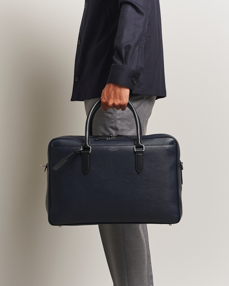 Mies | Laukut | Smythson | Ludlow 48 Hours Travel Bag Navy