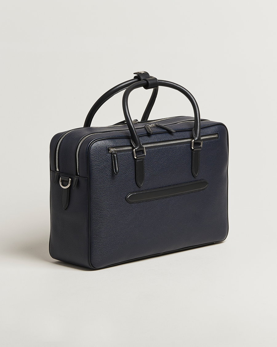 Mies | Laukut | Smythson | Ludlow 48 Hours Travel Bag Navy