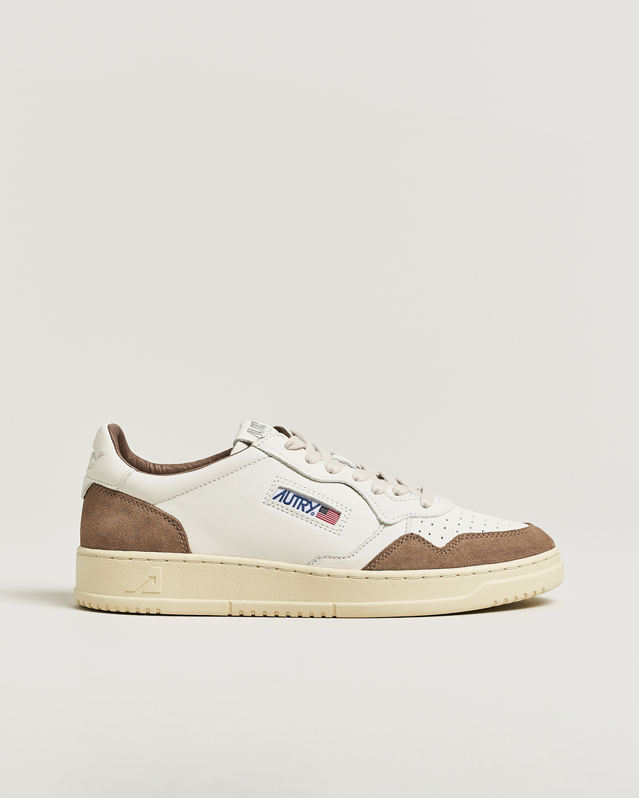 Mies | Tennarit | Autry | Medalist Low Sneaker White/Tobacco