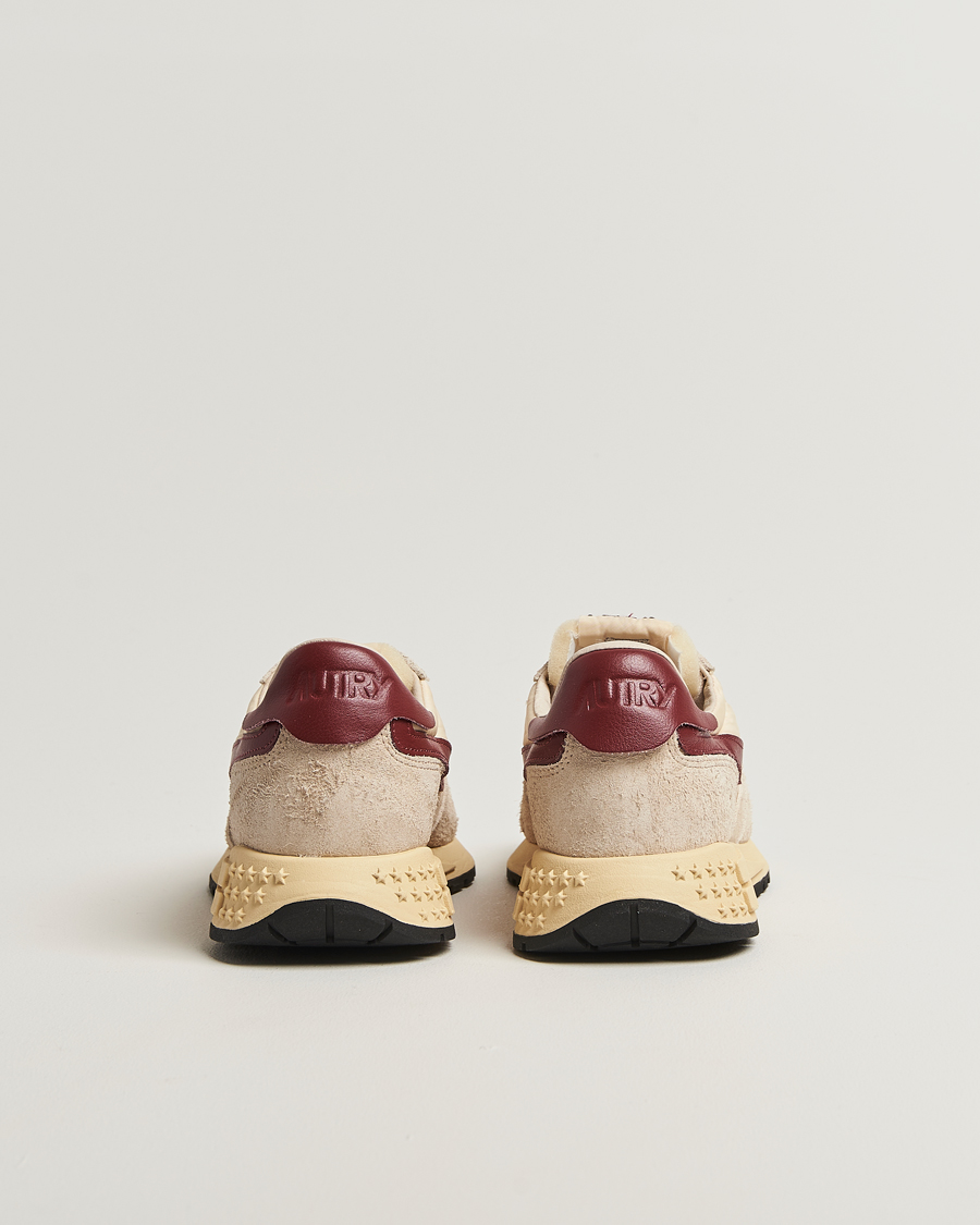 Mies | Tennarit | Autry | Reelwind Running Sneaker Ecru/Wine