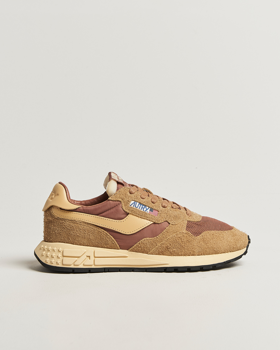 Mies | Tennarit | Autry | Reelwind Running Sneaker Beige/Brown
