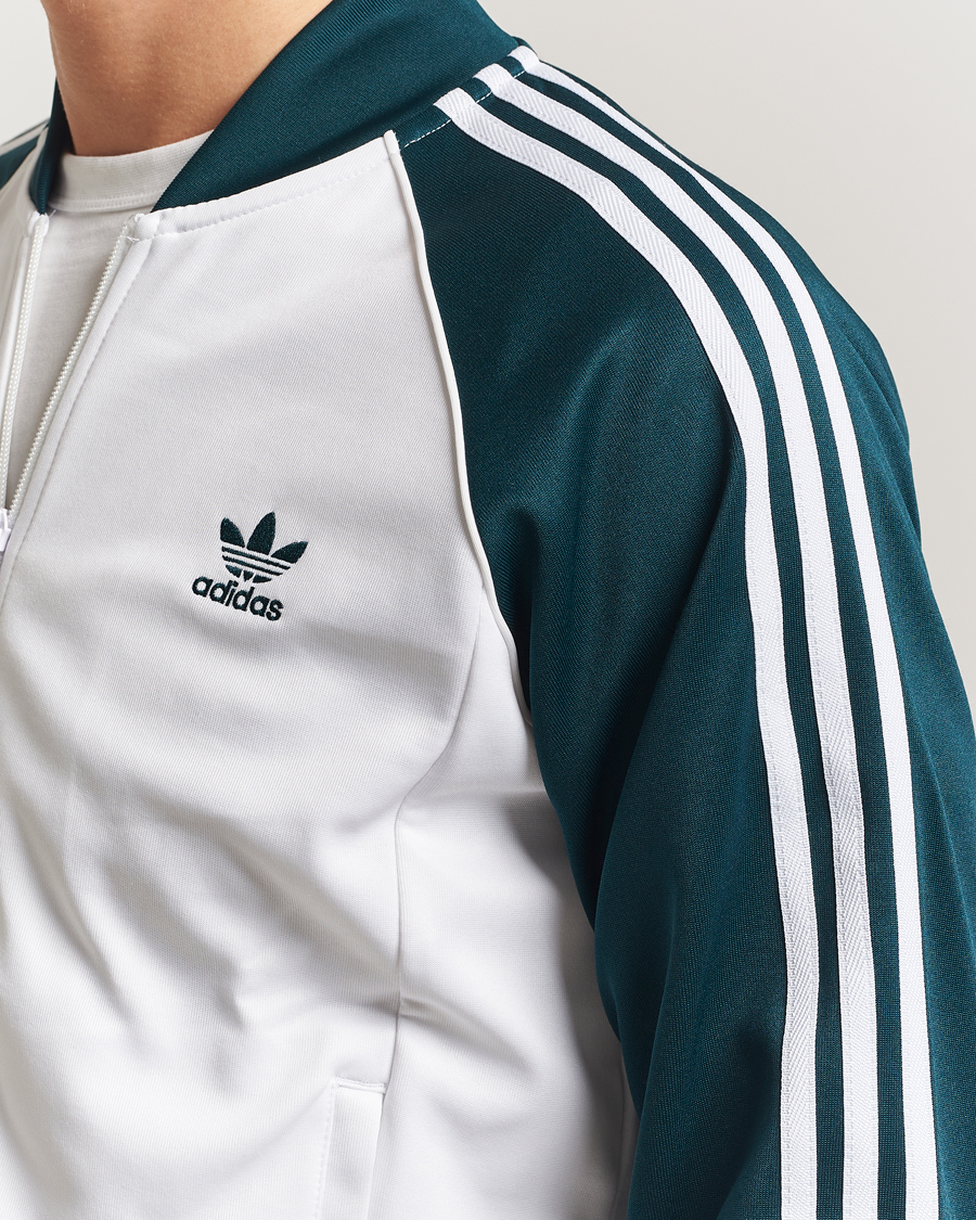 Mies | Puserot | adidas Originals | Classic Track Jacket White/Green