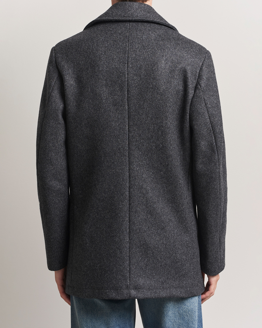 Mies | Takit | Armor-lux | Kermor Wool Peacoat Grey Melange