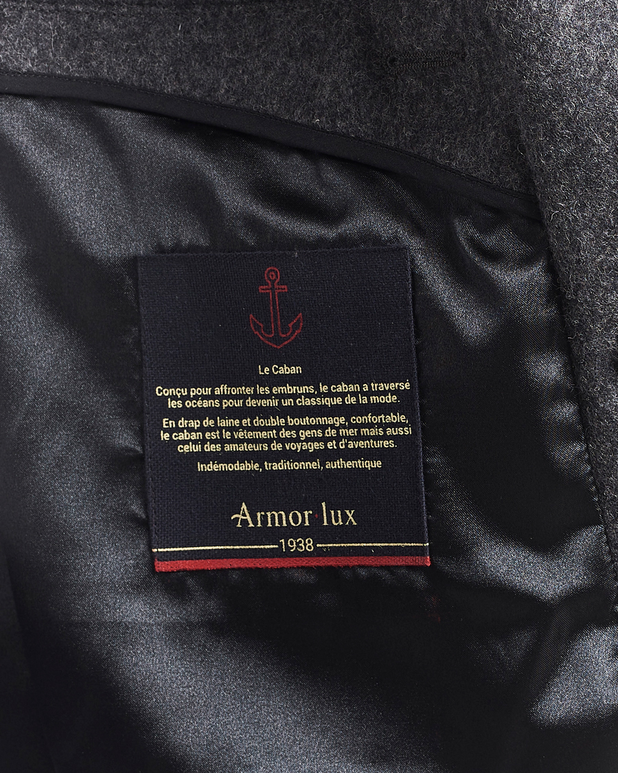 Mies | Takit | Armor-lux | Kermor Wool Peacoat Grey Melange