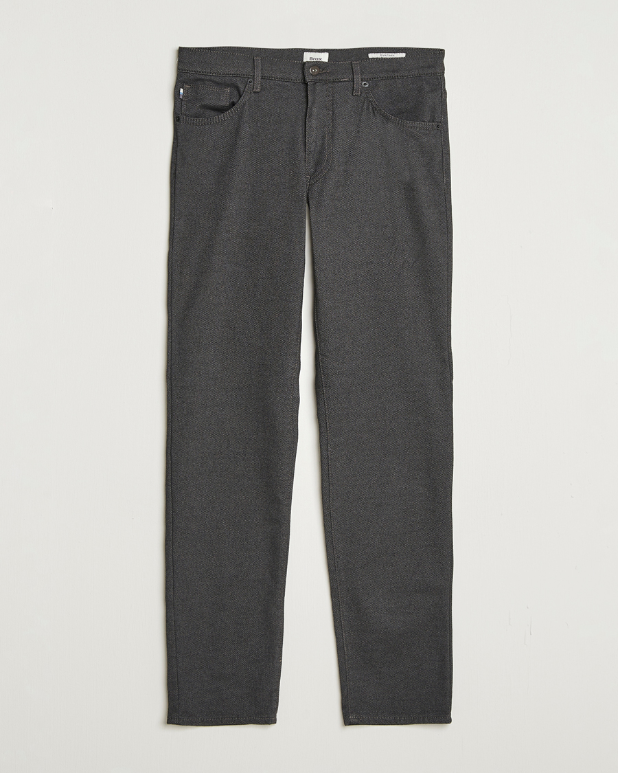 Mies | Housut | Brax | Cadiz Woo.Look 5-Pocket Pants Elephant Grey