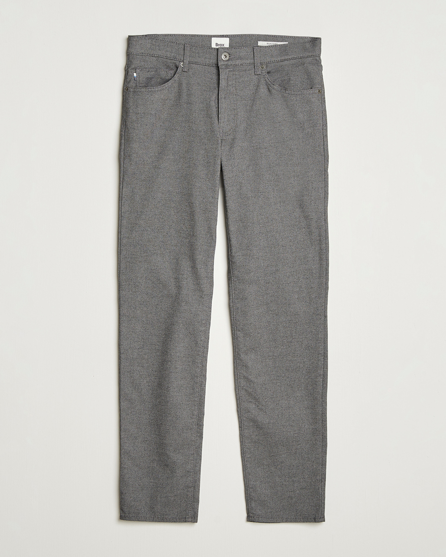 Mies | Housut | Brax | Cadiz Woo.Look 5-Pocket Pants Graphit