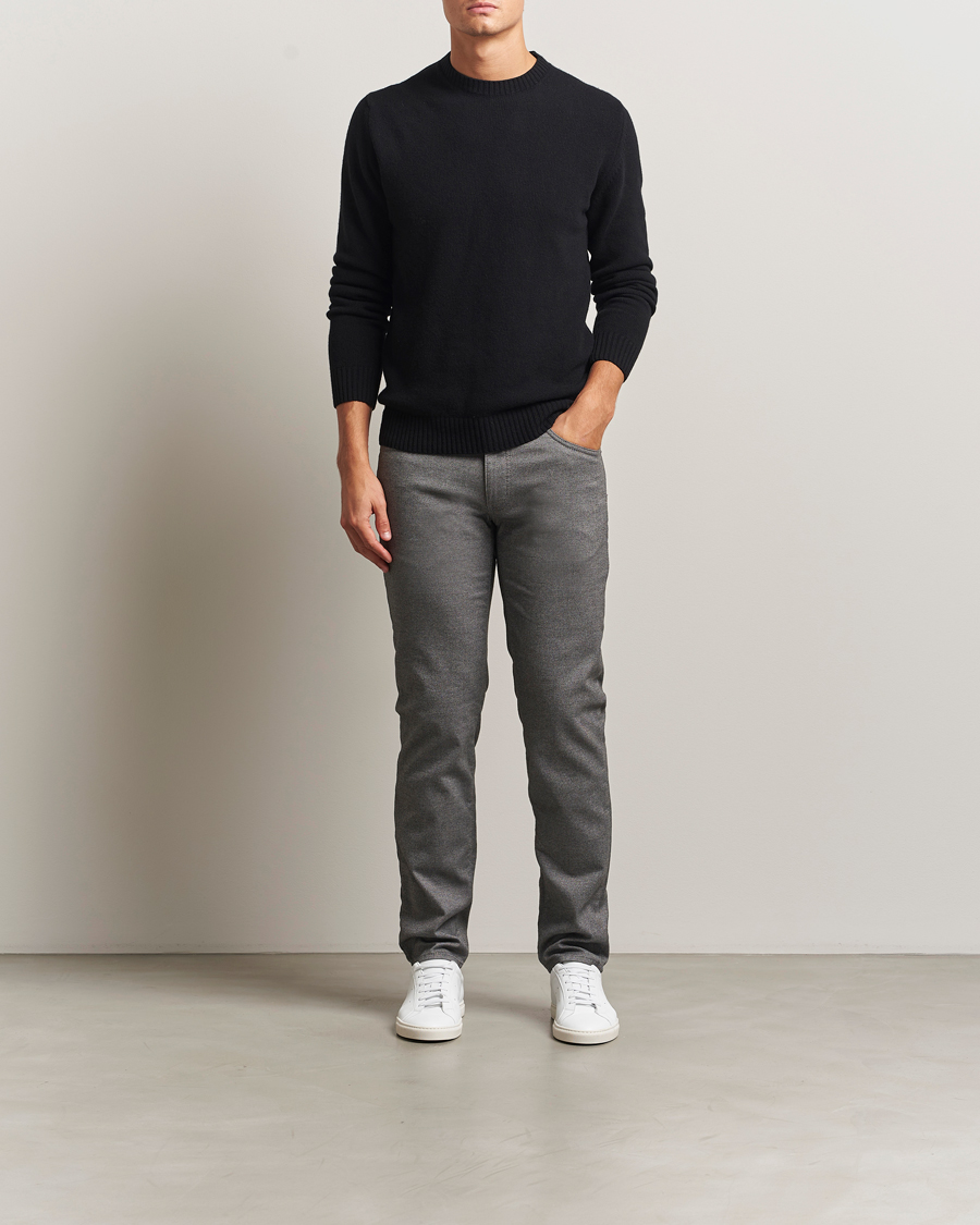 Mies | Housut | Brax | Cadiz Woo.Look 5-Pocket Pants Graphit