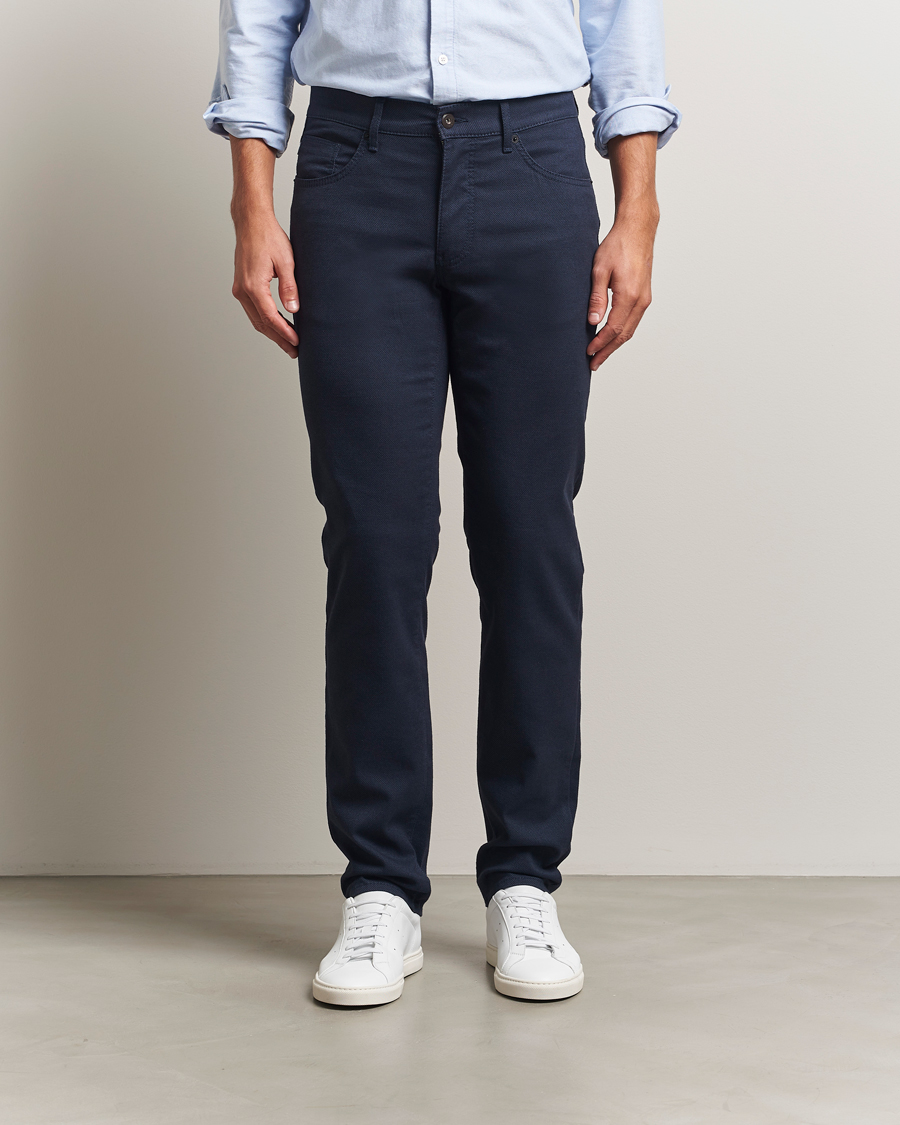 Mies | Housut | Brax | Cadiz Woo.Look 5-Pocket Pants Universe Blue