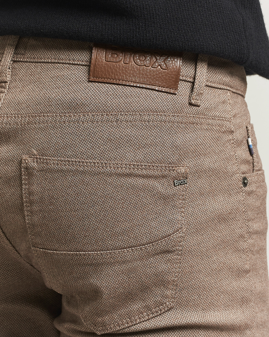 Mies | Housut | Brax | Cadiz Woo.Look 5-Pocket Pants Camel