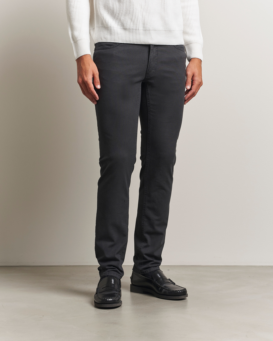 Mies | Housut | Brax | Chuck Hi-Flex 5-Pocket Pants Elephant Grey