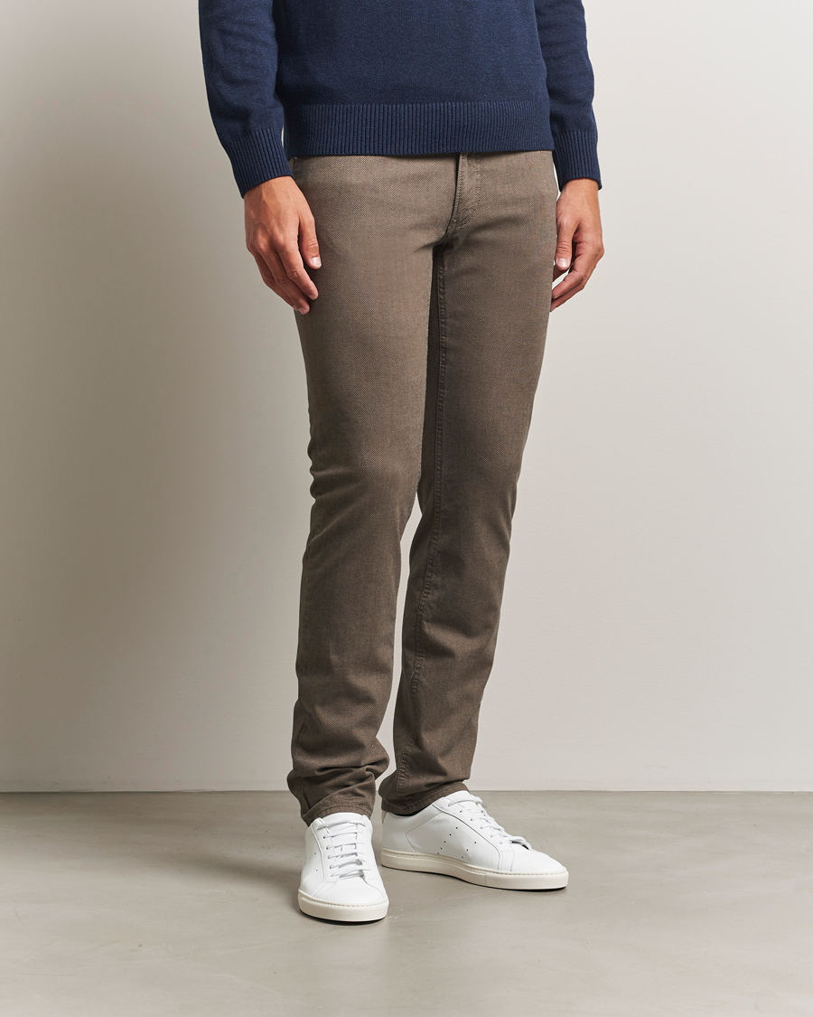 Mies | Housut | Brax | Chuck Hi-Flex 5-Pocket Pants Walnut