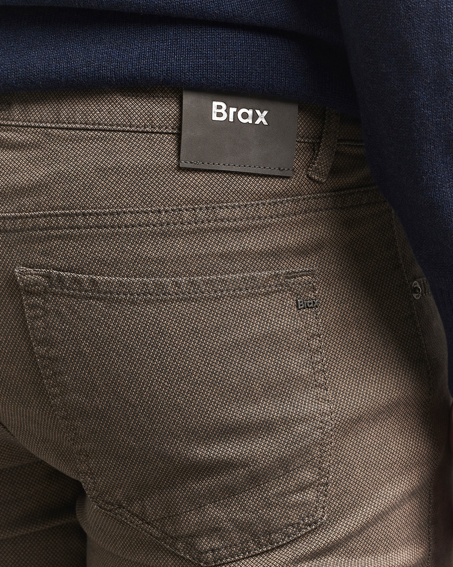 Mies | Housut | Brax | Chuck Hi-Flex 5-Pocket Pants Walnut