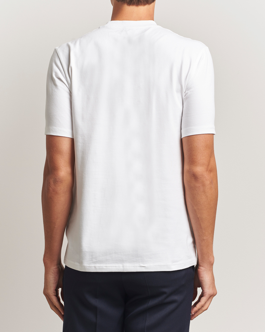 Mies | T-paidat | Bread & Boxers | High Neck T-Shirt White