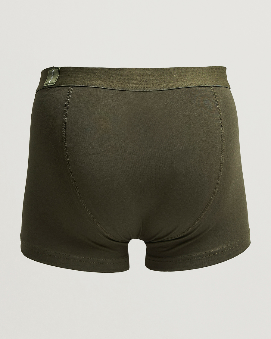 Mies | Alusvaatteet | Bread & Boxers | 3-Pack Boxer Brief Dark Green