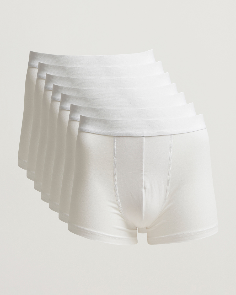 Mies | Alusvaatteet | Bread & Boxers | 7-Pack Boxer Brief White