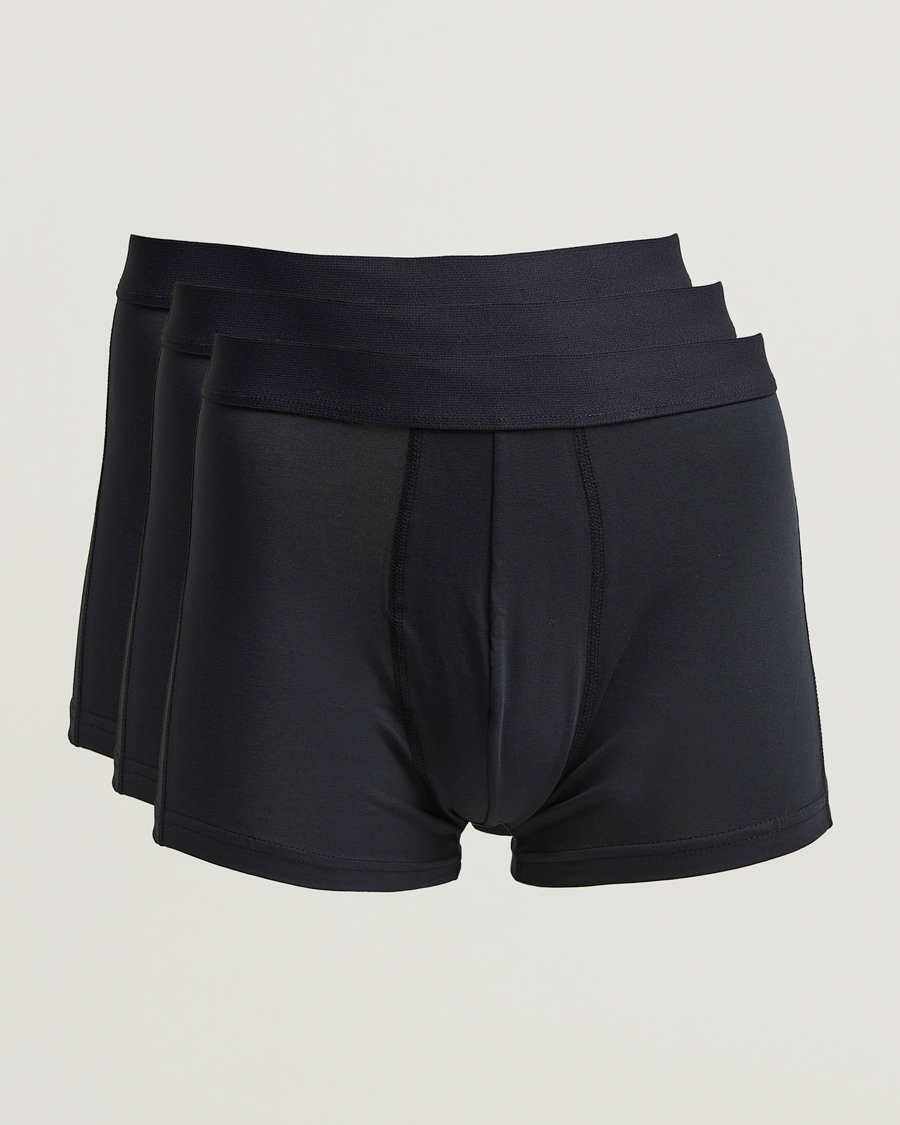 Mies | Alusvaatteet | Bread & Boxers | 3-Pack Trunk Dark Navy