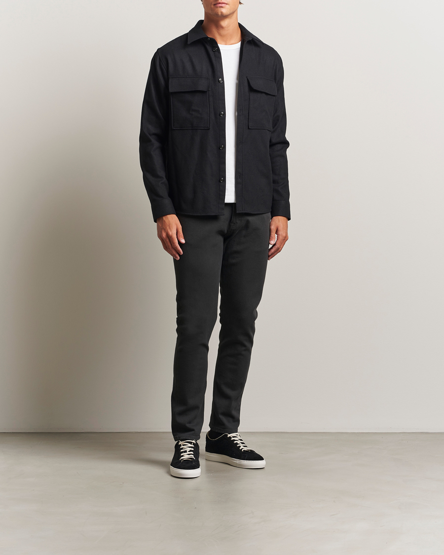 Mies | Housut | Dondup | Icon Bullstretch 5-Pocket Pants Dark Grey