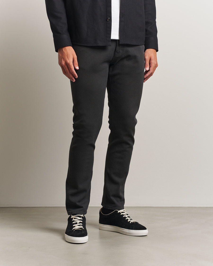 Mies | Housut | Dondup | Icon Bullstretch 5-Pocket Pants Dark Grey