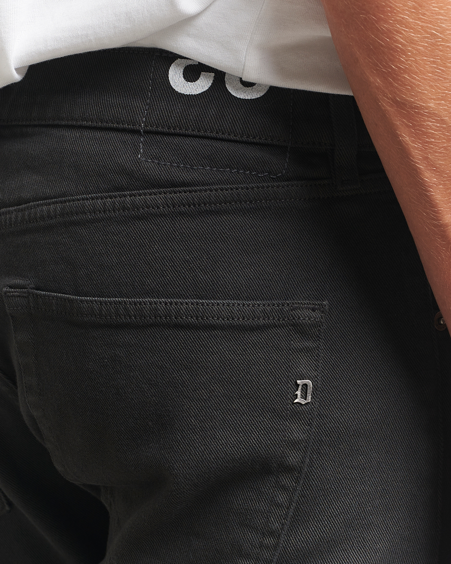 Mies | Housut | Dondup | Icon Bullstretch 5-Pocket Pants Dark Grey