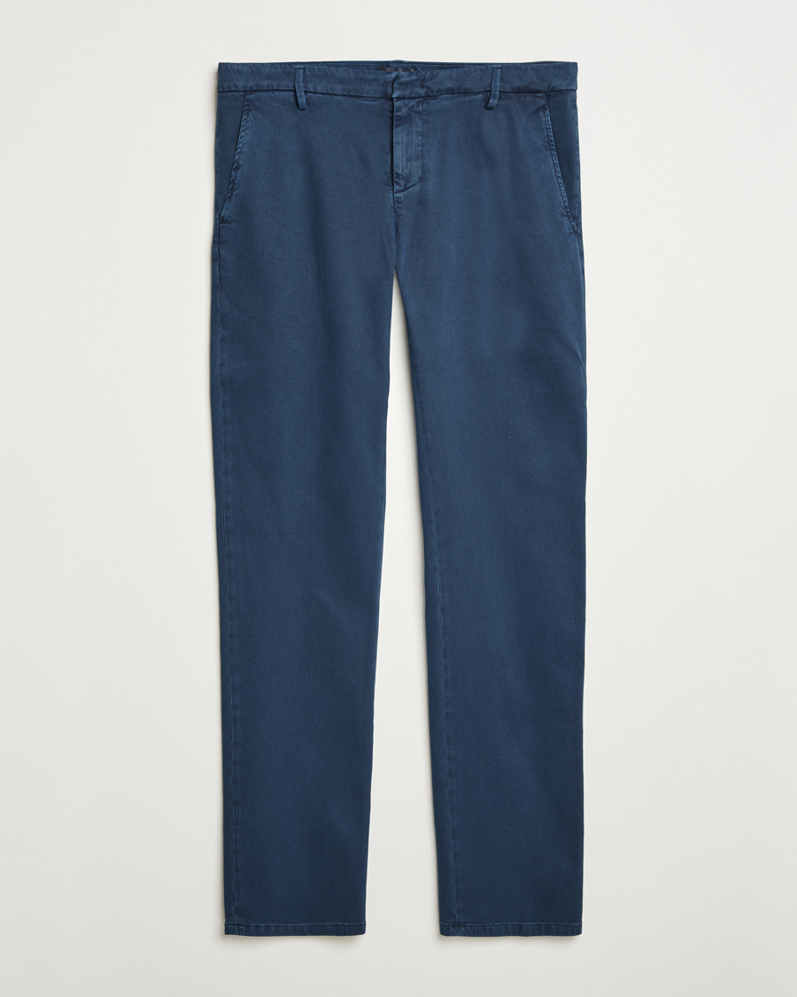 Mies | Housut | Dondup | Spiritisimo Pleated Chinos Navy