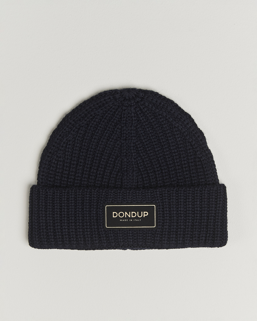 Mies | Pipot | Dondup | Ribbed Beanie Navy
