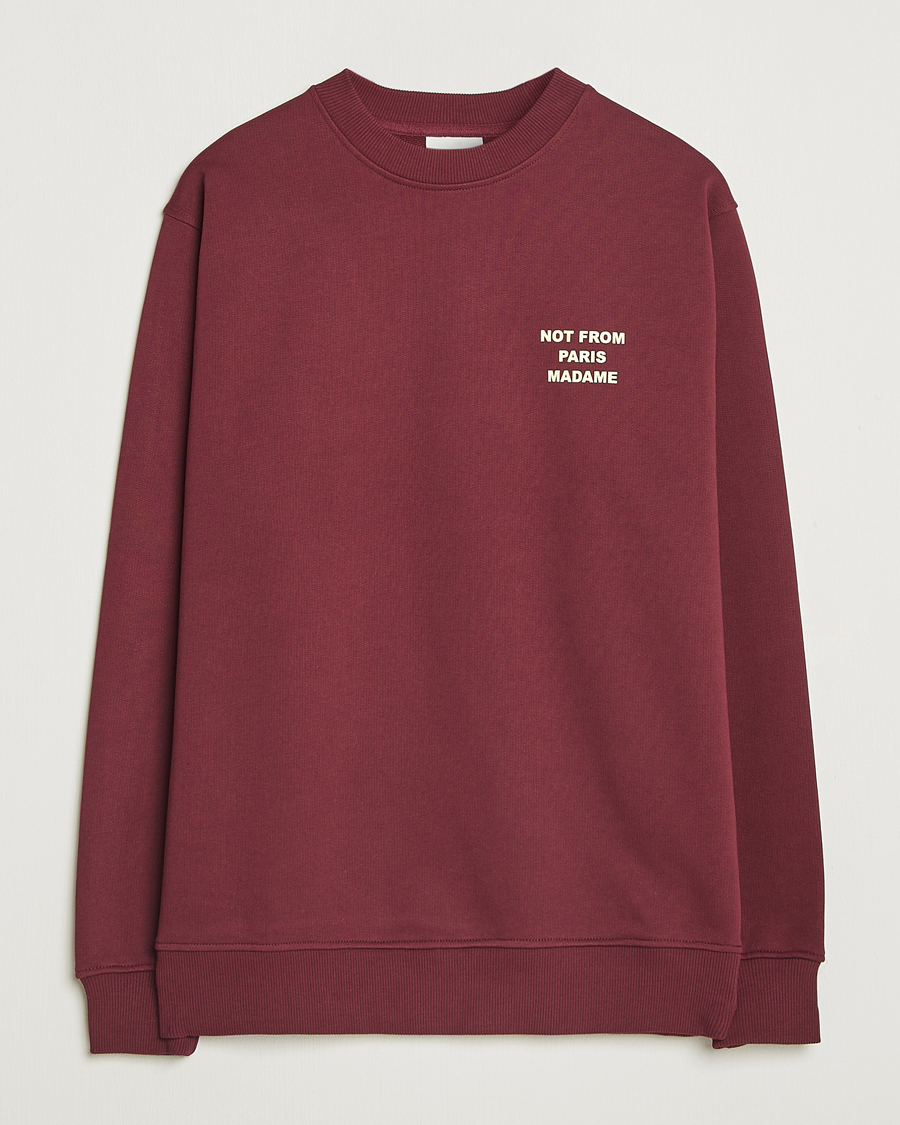 Mies | Puserot | Drôle de Monsieur | Slogan Sweatshirt Wine