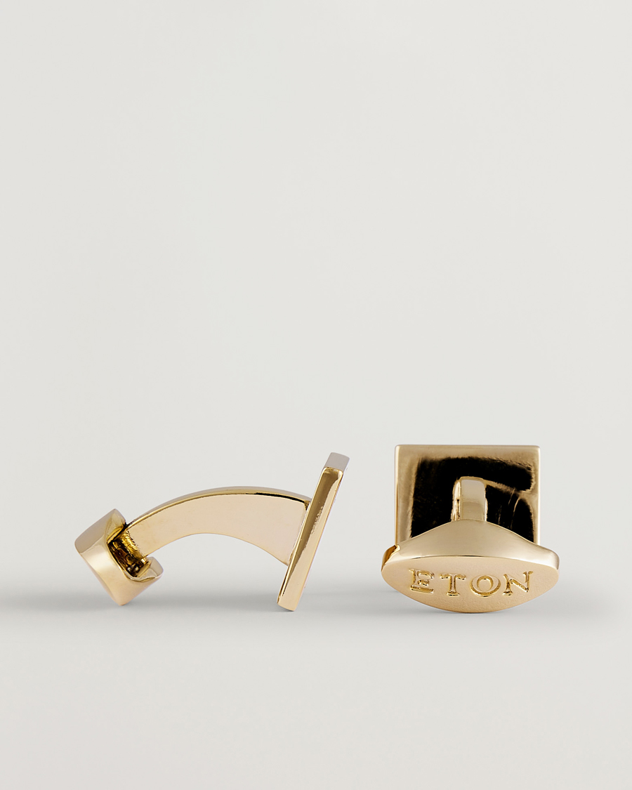 Mies | Kalvosinnapit | Eton | Mother of Pearl Cufflink Beige