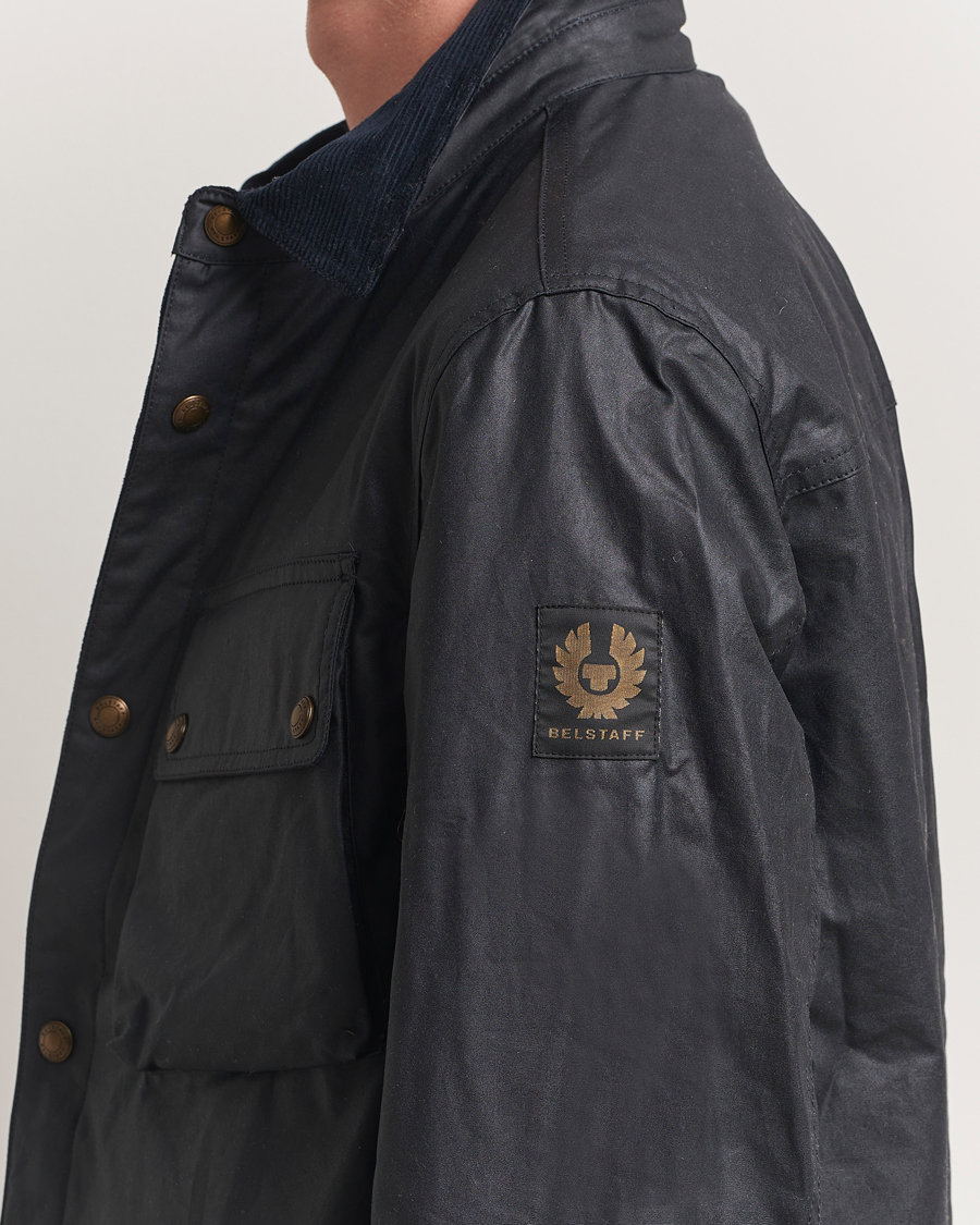 Mies | Takit | Belstaff | Ground Wax Jacket Dark Navy