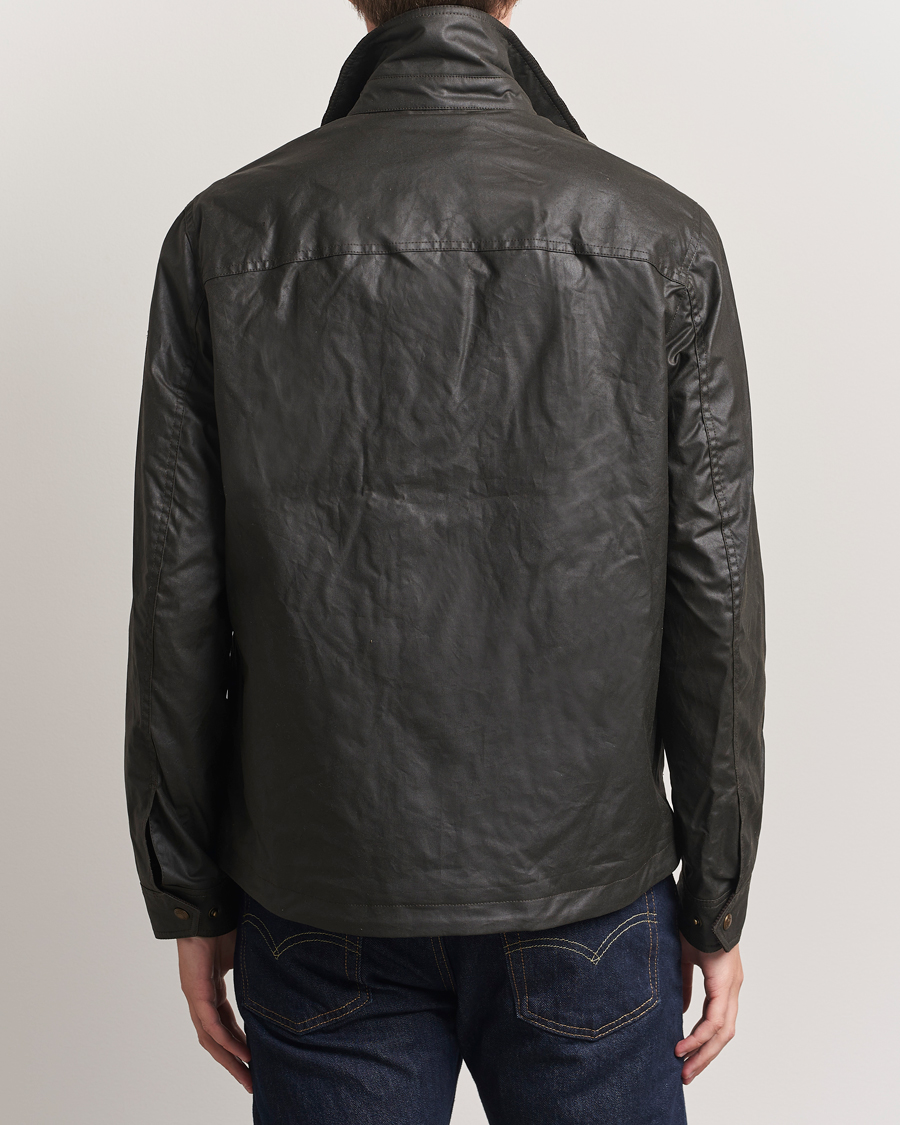 Mies | Takit | Belstaff | Ground Wax Jacket Faded Olive