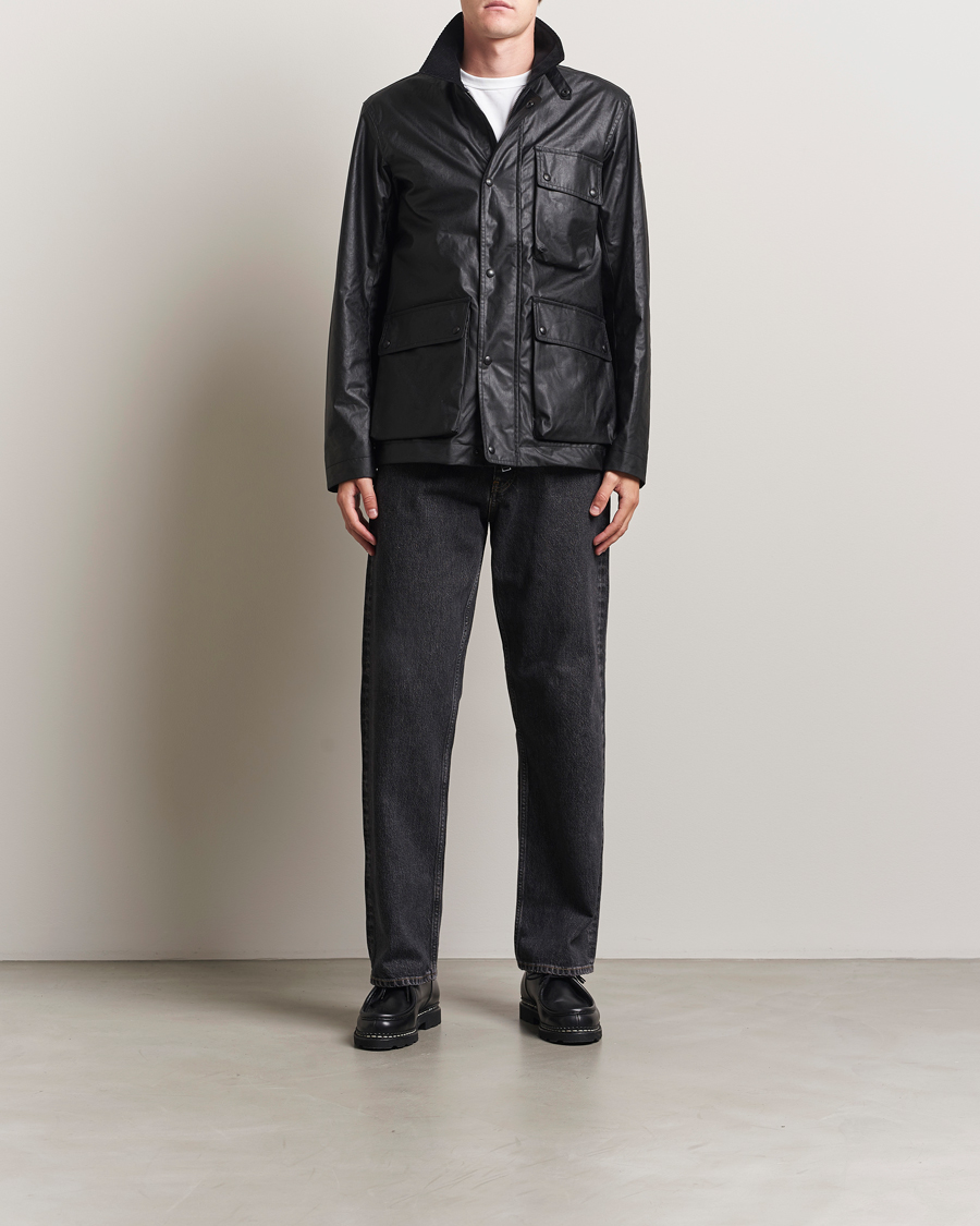 Mies | Takit | Belstaff | Incline Wax Jacket Black