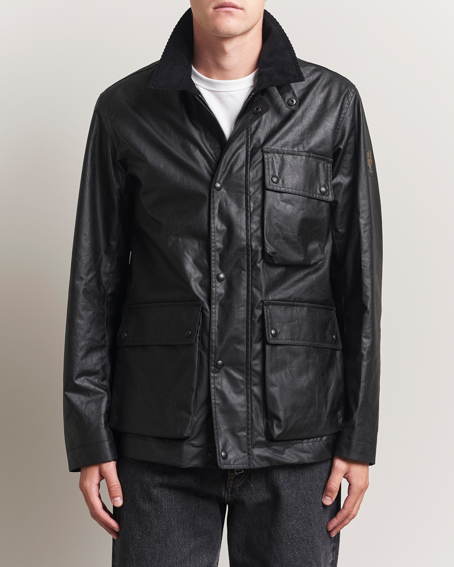 Mies | Takit | Belstaff | Incline Wax Jacket Black