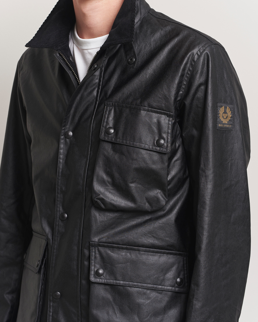 Mies | Takit | Belstaff | Incline Wax Jacket Black