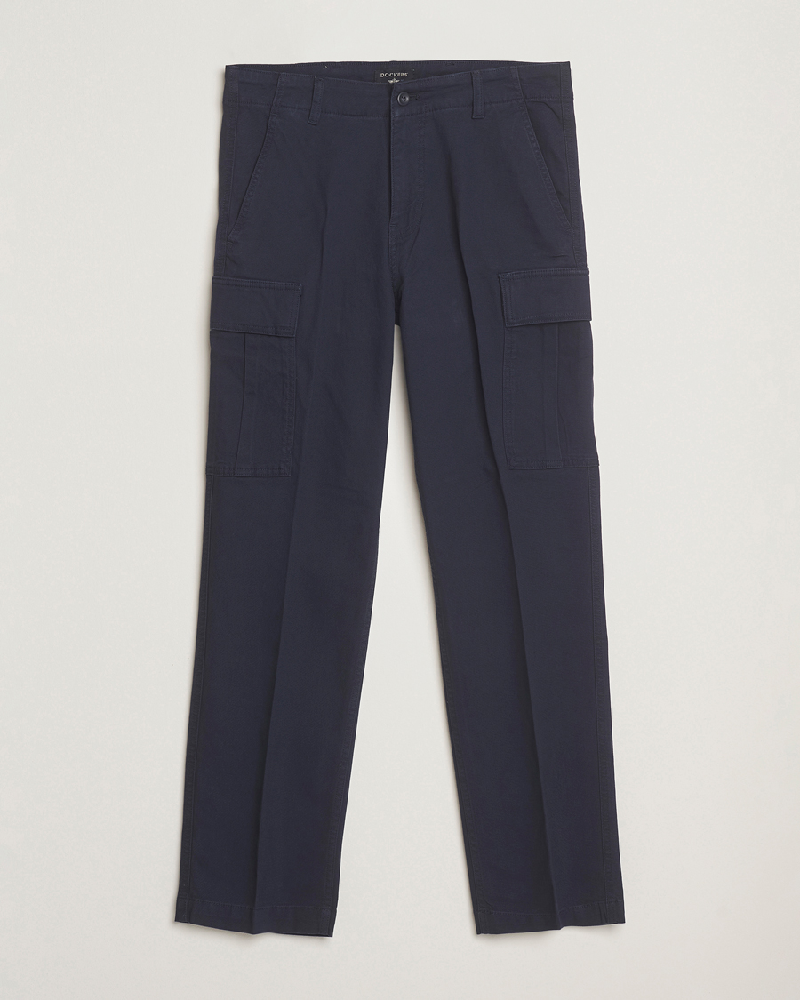 Mies | Housut | Dockers | Straight Cargo Pants Navy Blazer