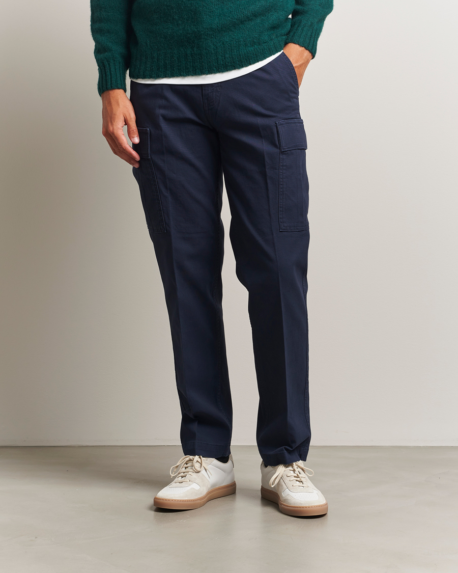 Mies | Housut | Dockers | Straight Cargo Pants Navy Blazer