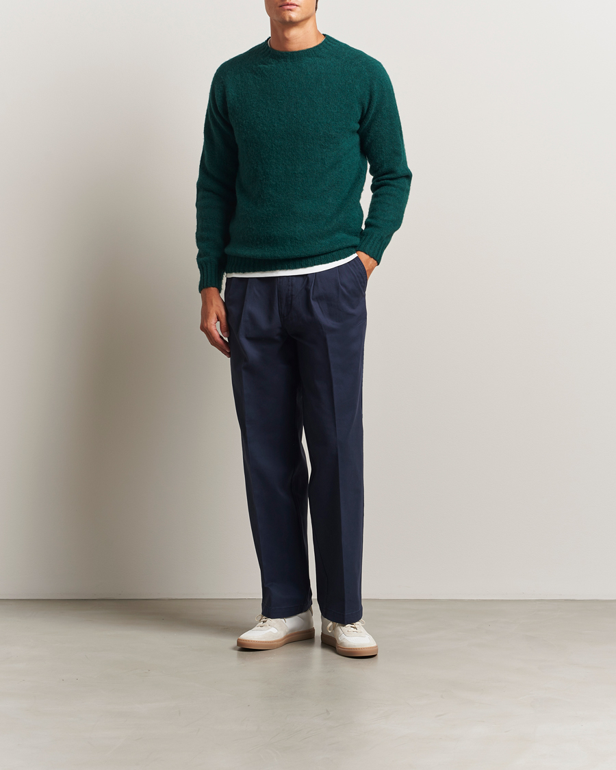 Mies | Housut | Dockers | Original Pleated Chino Loose Navy