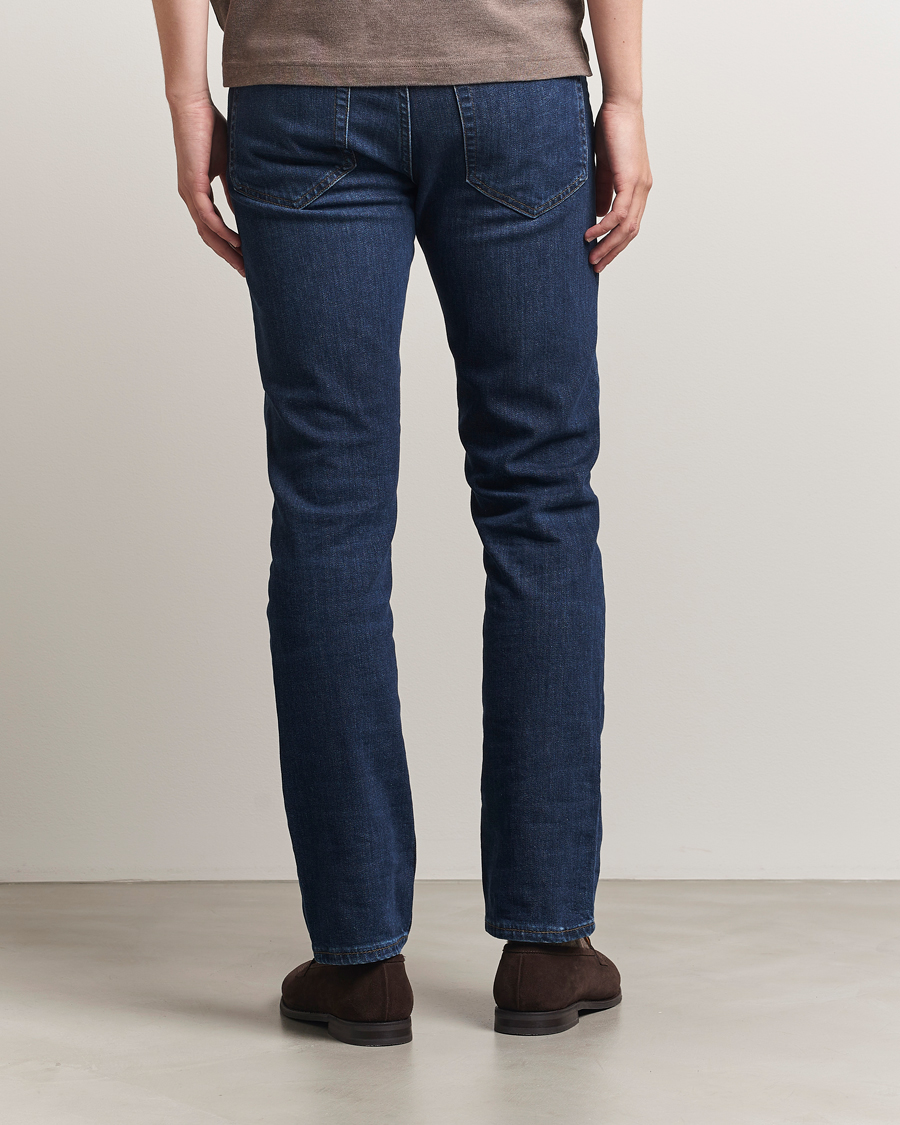 Mies | Farkut | GANT | Regular Fit Jeans Dark Blue Worn In
