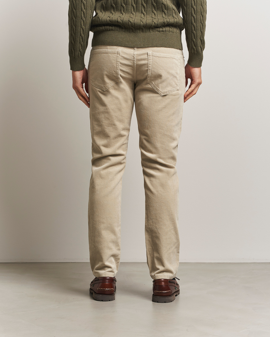 Mies | Housut | Gant | Cord 5-Pocket Jeans Greige