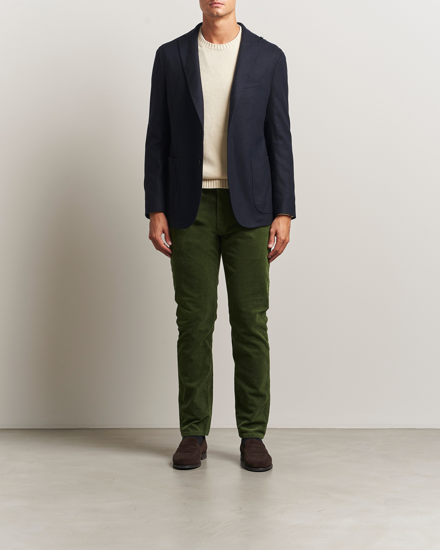 Mies | Housut | Gant | Cord 5-Pocket Jeans Country Green
