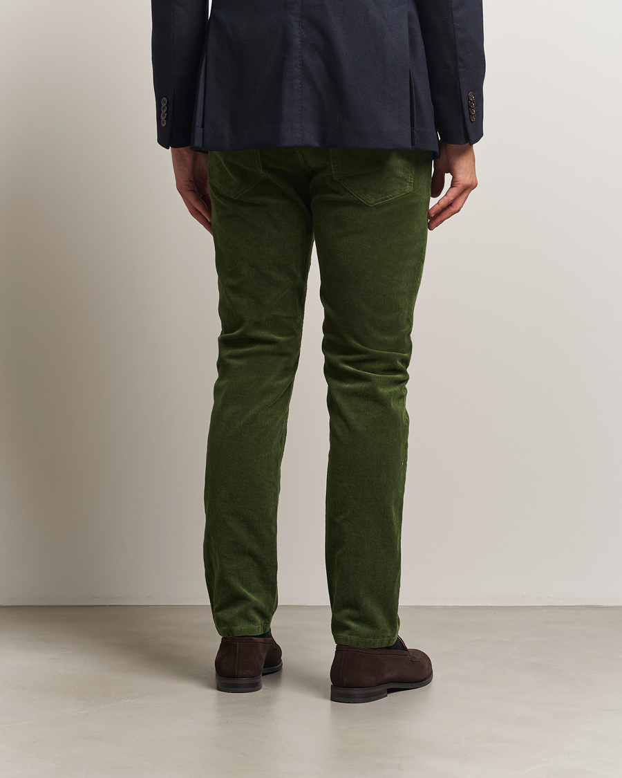 Mies | Housut | Gant | Cord 5-Pocket Jeans Country Green
