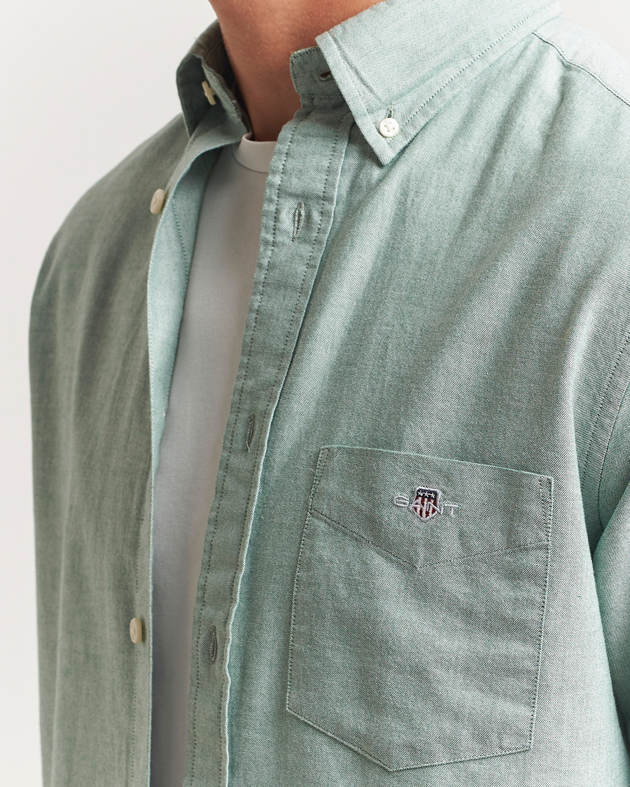 Mies | Kauluspaidat | Gant | Regluar Fit Classic Oxford Shirt Forest Green