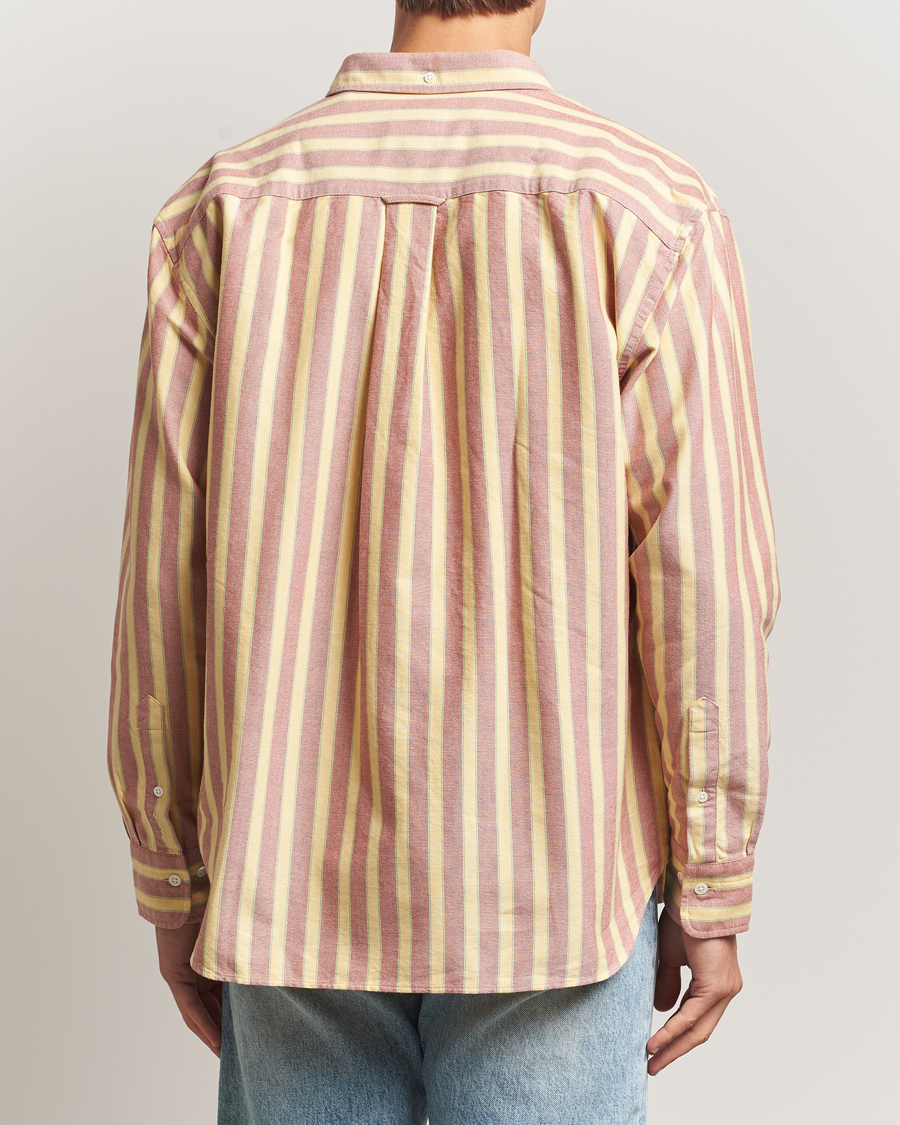 Mies | Kauluspaidat | Gant | Relaxed Fit Striped Heritage Oxford Shirt Modern Rust