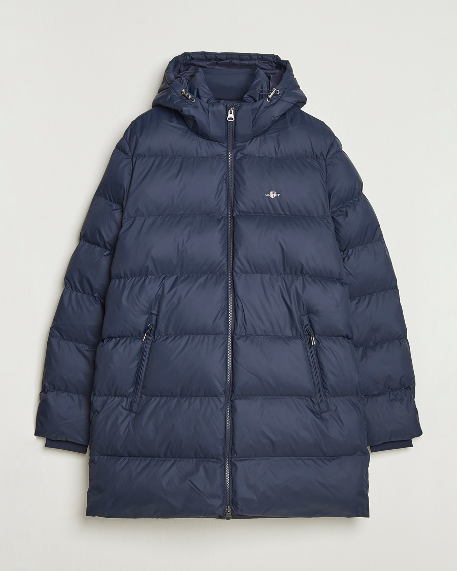 Mies | Takit | GANT | The Active Cloud Mid Length Jacket Evening Blue