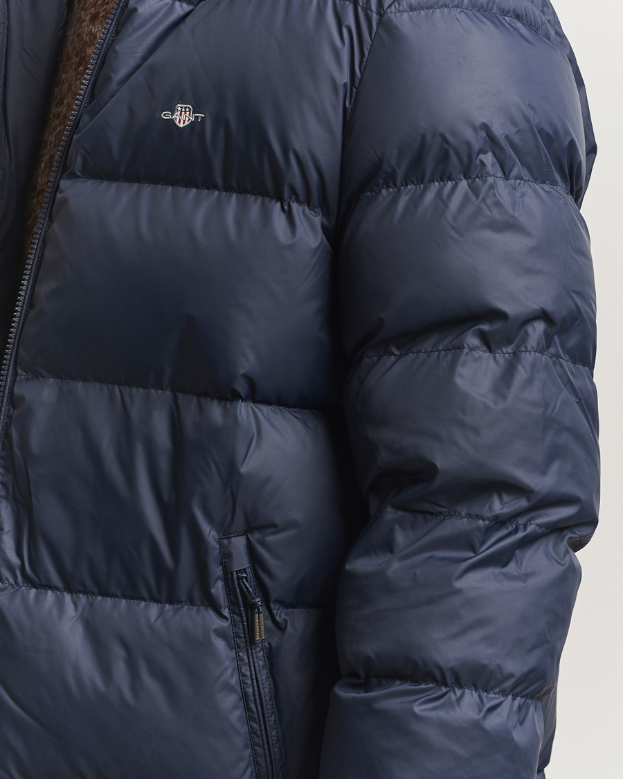 Mies | Takit | GANT | The Active Cloud Mid Length Jacket Evening Blue
