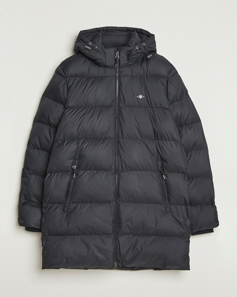 Mies | Takit | Gant | The Active Cloud Mid Length Jacket Black
